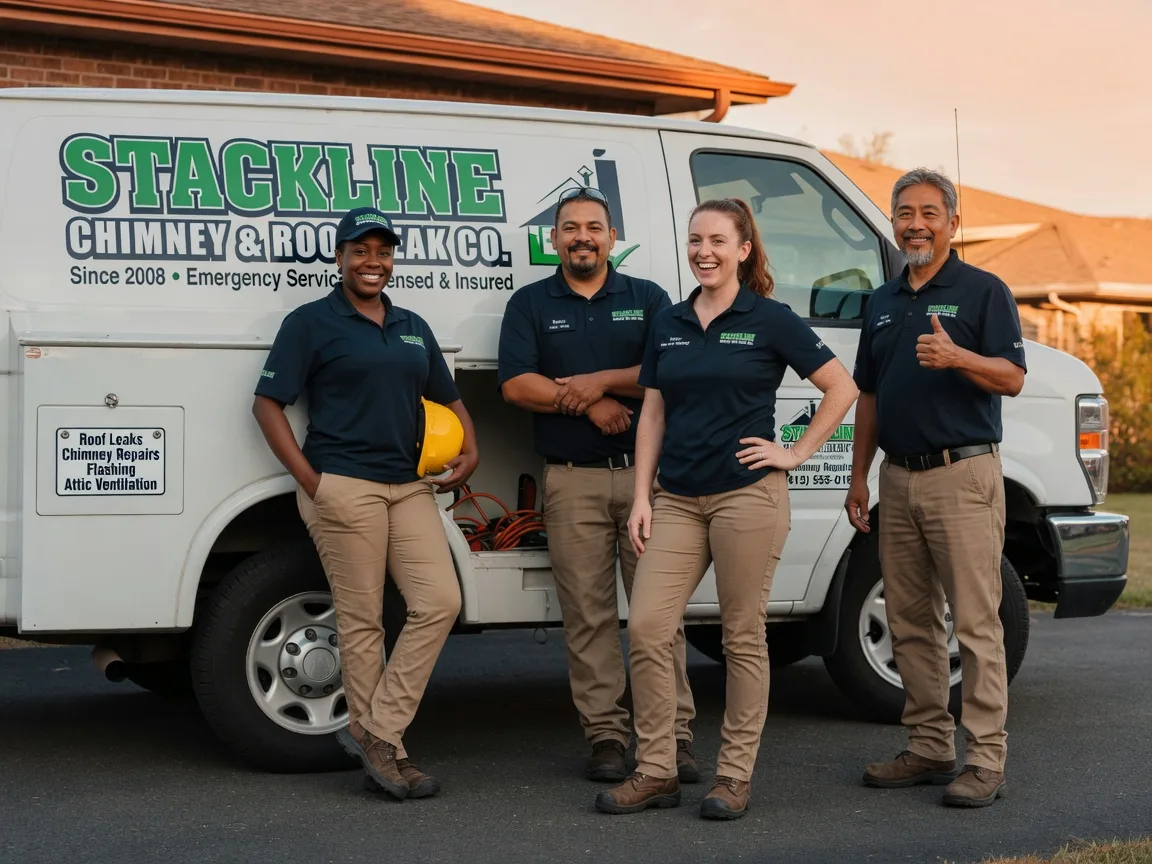 Chimney flashing repair company in Shirley, MA